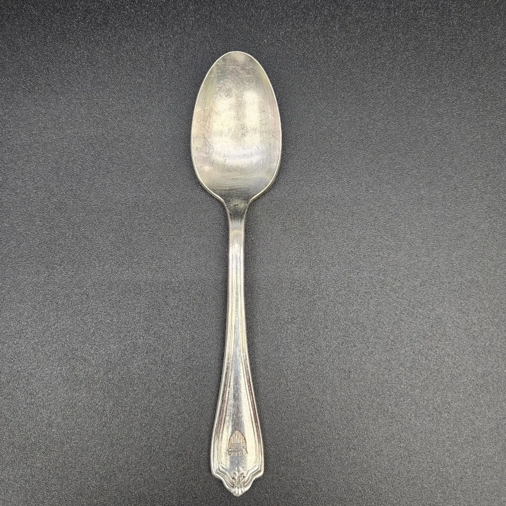 International Silver Co USCG US Coast Guard Vintage Silverplate Teaspoon 6 Inch